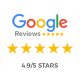 4.9 Google Review